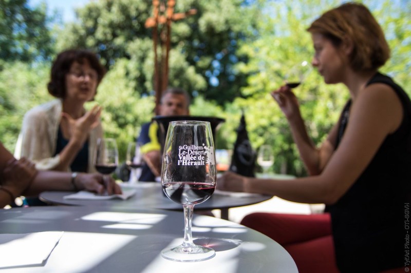 Atelier dégustation vinotheque de la maison du Grand Site de France